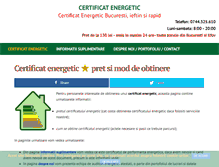 Tablet Screenshot of certificat-energetic-aici.ro